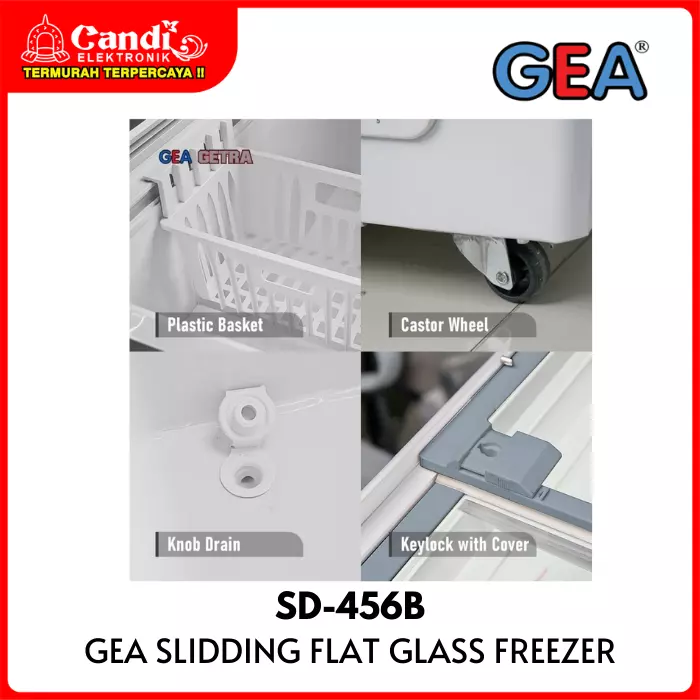 BOX FREEZER SLIDING DOOR GEA